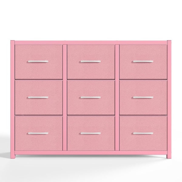 English Elm Twin Low Loft Bed with Stair Storage Fabric Drawers Shelves and Built in Frame Lights W5305S00172