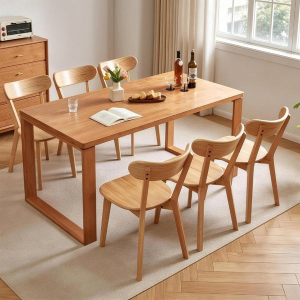 English Elm 2 Solid Rubberwood Dining Chairs Dark Walnut Curved Back Bistro Kitchen Set W5368P531830