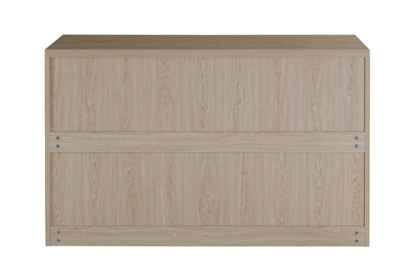 English Elm Royal Oak Two-Tone Six Drawer Dresser Farmhouse Nordic Wood Bedroom Storage W5379P503736