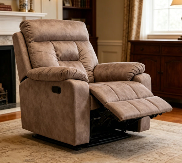 English Elm Old Comfort Oversized Velvet Lift Chair with Dual Motor Recline Massage and Lumbar Heat W547P523443