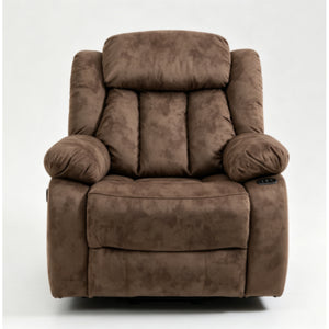 English Elm Recliners Power Lift Chair with Massage Heat Usb Port and Overstuffed Cushion Support W547P523845