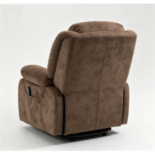 English Elm Recliners Power Lift Chair with Massage Heat Usb Port and Overstuffed Cushion Support W547P523845