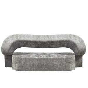 English Elm Eggshell Convertible Plush Sofa Bed with High Density Foam for Apartment Living Charcoal Grey W5502P516749