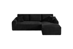 English Elm D-083 Modular Cloud Sectional with Memory Foam Fill and Breathable Fabric Upholstery W5515P438971