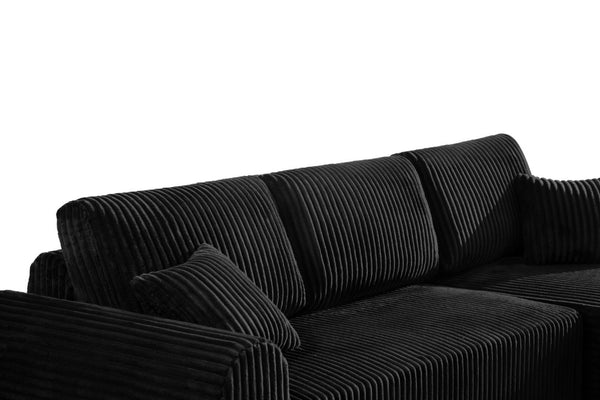 English Elm 109Cloud Low-Profile Modular Sectional Sofa with Sink-In Memory Foam Living Room W5515S00008