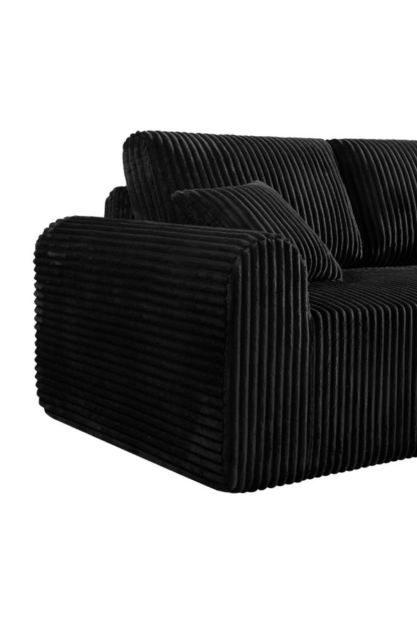 English Elm 109Cloud Low-Profile Modular Sectional Sofa with Sink-In Memory Foam Living Room W5515S00008