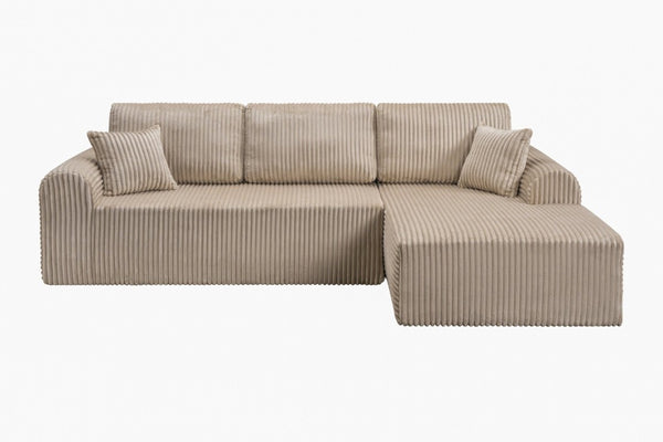 English Elm 109Cloud Modular Sectional Two Chaise Cloud Sofa Washable Cover Modern Lounge W5515S00011