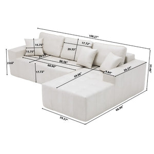 English Elm Faux Leather L-Shaped Sectional Sofa Bed with Corner Chaise for Living Room Black - A W5532S00049