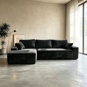 English Elm Modular Cloud Sofa Frameless Foam Sectional for Minimalist Living Room Lounge W5572P518117