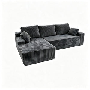 English Elm Modular Cloud Sofa Frameless Foam Sectional for Minimalist Living Room Lounge W5572P518117