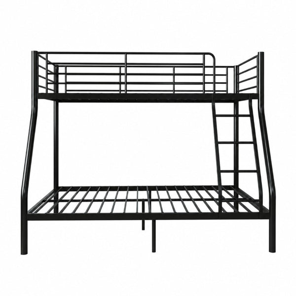 English Elm Bunk Bed Twin Over Full Heavy Duty Steel Frame Squeak Free Slats 990 Lb Capacity W5635P513012