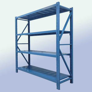 English Elm 5000 Lbs Industrial Steel Garage Shelving Unit 4 Tier Adjustable Heavy Duty Rack W5635S00013