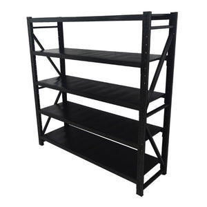 English Elm 8000Lbs Steel Garage Shelving Unit Five Tier Adjustable Heavy Duty Industrial Rack W5635S00014