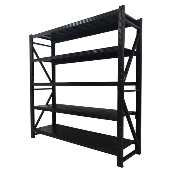 English Elm 8000Lbs Steel Garage Shelving Unit Five Tier Adjustable Heavy Duty Industrial Rack W5635S00014
