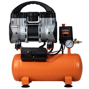 English Elm Quiet Oil Free Air Compressor 2 Gallon Tank 1.5 HP for Home Garage DIY Tools W5673P488759