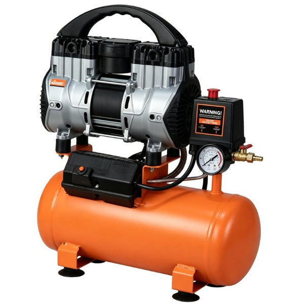 English Elm Quiet Oil Free Air Compressor 2 Gallon Tank 1.5 HP for Home Garage DIY Tools W5673P488759