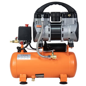 English Elm Quiet Oil Free Air Compressor 2 Gallon Tank 1.5 HP for Home Garage DIY Tools W5673P488759