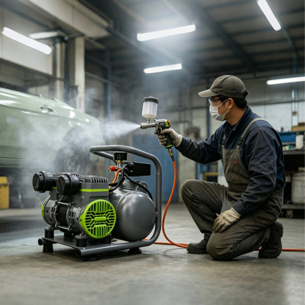 English Elm Oil Free Portable Air Compressor Quiet 2 Gallon Tank 1.5 HP Pneumatic Pump W5673P495353