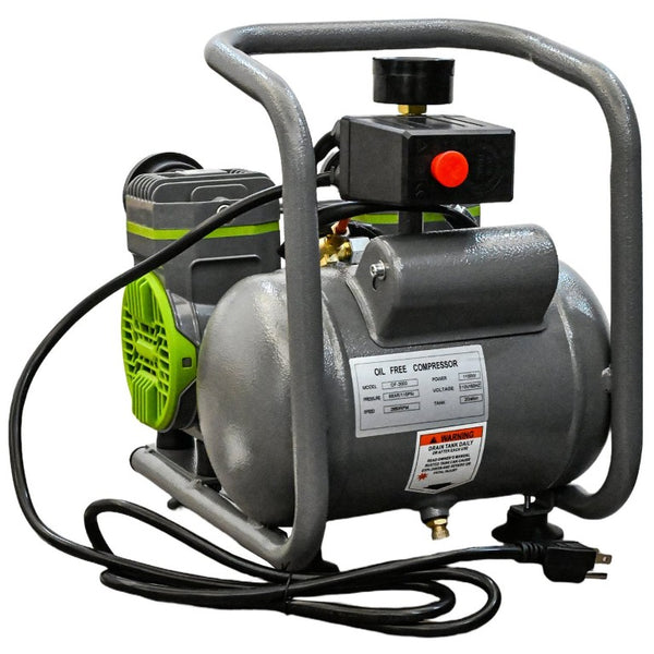 English Elm Oil Free Portable Air Compressor Quiet 2 Gallon Tank 1.5 HP Pneumatic Pump W5673P495353
