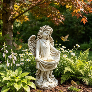 English Elm 21.06" Sleeping Cherub Resin Garden Statue Weathered Stone Finish Outdoor Yard Accent W5709P512803