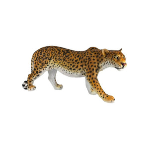 English Elm Realistic Hand-Painted Resin Leopard Garden Sculpture Weatherproof Outdoor Safari Decor W5709P544571