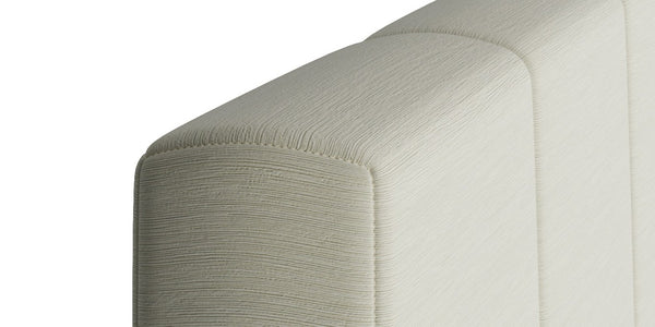 English Elm Queen Upholstered Platform Bed Square Tufted Polyester Surround No Box Spring Needed W5767P510237