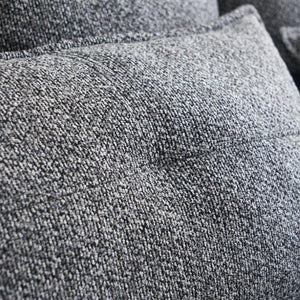 English Elm 52.36 Inch Modular Linen Cloud Loveseat with Steel Base for Modern Living Rooms Dark Grey W579P537787