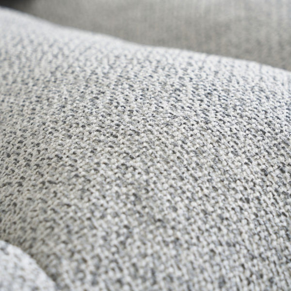 English Elm 52.36 Inch Modular Linen Cloud Loveseat with Steel Base for Modern Living Rooms Light Grey W579P537793