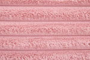 English Elm Oversized Corduroy Chaise Lounge Plush Cloud Cushioning Cup Holders Bedroom Ready Pink W5808P497059