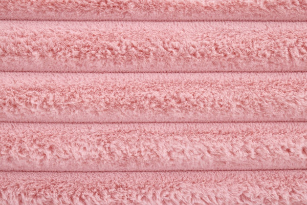 English Elm Oversized Corduroy Chaise Lounge Plush Cloud Cushioning Cup Holders Bedroom Ready Pink W5808P497059