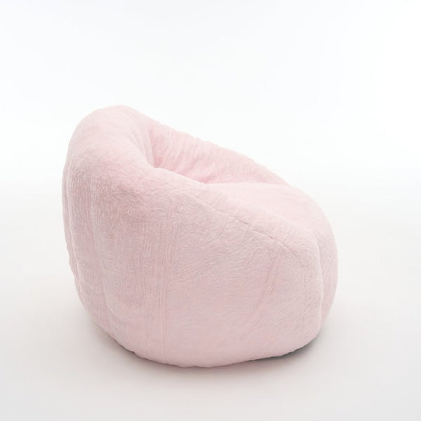 English Elm High-Density Foam Pumpkin Bean Bag Chair Corduroy Velvet Floor Seat Living Room W5870P523892