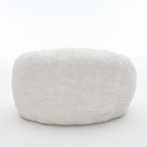 English Elm High-Density Foam Pumpkin Bean Bag Chair Corduroy Velvet Floor Seat Lounge W5870P523905