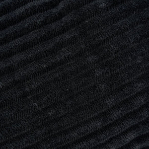 English Elm Folding Floor Lounge Chair Sleeper with Shredded Foam Fill for Studio or Guest Room Black W5870P523983
