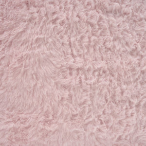 English Elm A Floral Faux Fur Kids Foam Chair Plush Bloom Seat for Nursery or Playroom Baby Pink W5870P523989