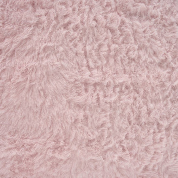 English Elm A Floral Faux Fur Kids Foam Chair Plush Bloom Seat for Nursery or Playroom Baby Pink W5870P523989