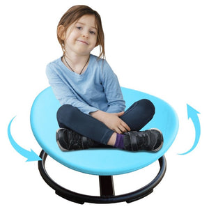 English Elm Sensory Spin Disc Chair for Kids with ADHD Autism Motor Skills Balance Training Baby Blue W5916P532345