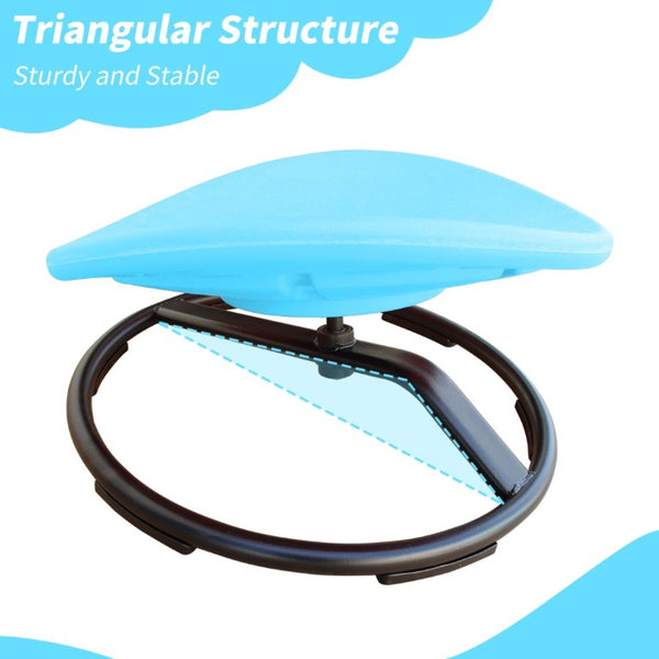 English Elm Sensory Spin Disc Chair for Kids with ADHD Autism Motor Skills Balance Training Baby Blue W5916P532345