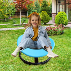 English Elm Sensory Spin Disc Chair for Kids with ADHD Autism Motor Skills Balance Training Baby Blue W5916P532345