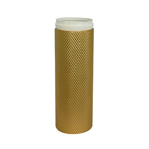 English Elm Decorative White Gold Honeycomb Metal Floor Vase Trio Graduated Heights Living Room W5977P521305