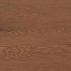 English Elm 47.24 Inch Cloud Shaped Mid-Century Coffee Table Walnut Top with Drawers for Living Room W6002S00005