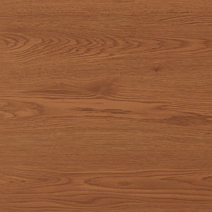 English Elm 35.43 Inch Square Walnut Veneer Coffee Table with Recessed Steel Tray and Minimalist Base W6002S00006
