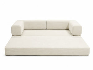 English Elm Double Duty Convertible Corduroy Sleeper Sofa Wide Body Sponge Guest Bed W6188P552718