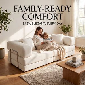 English Elm Double Duty Convertible Corduroy Sleeper Sofa Wide Body Sponge Guest Bed W6188P552718