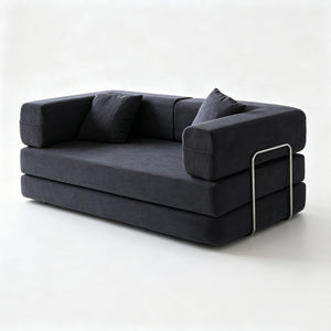 English Elm Double Duty Corduroy Convertible Sofa Bed with Wide Body Sponge Cushioned Seating W6188P552722