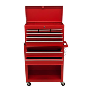 English Elm 8‑Drawer Rolling Tool Chest Detachable Top Box Cold-Rolled Steel Garage Workshop Cabinet W6259P532862