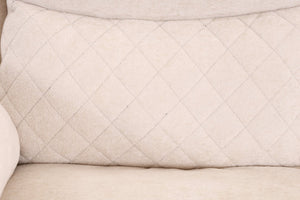 English Elm Thick Padded Power Recliner Accent Chair Ice Silk Velvet Memory Foam Living Room Beige W680P512824