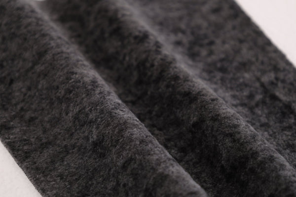 English Elm Thick Padded Power Recliner Accent Chair Ice Silk Velvet Memory Foam Living Room Dark Gray W680P512841