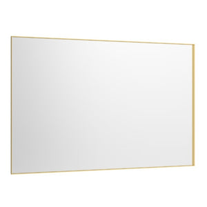 English Elm Oversized Gold Aluminum Framed Full Length Wall Mirror with Removable Tray Bedroom W708P518218