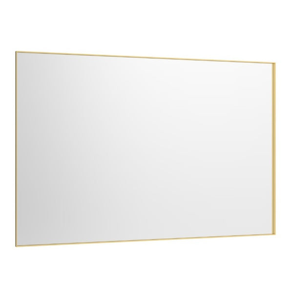 English Elm Oversized Gold Aluminum Framed Full Length Wall Mirror with Removable Tray Bedroom W708P518218
