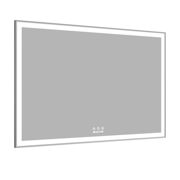 English Elm Extra Large 60x36 Led Vanity Mirror Wall Mounted with Adjustable Color Temperature W708P518630